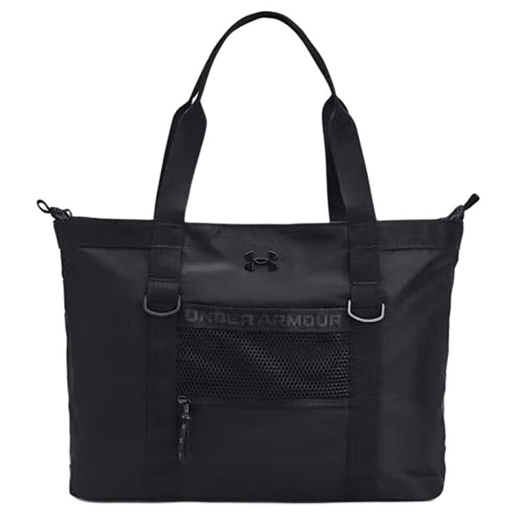 New Under Armour Polyester Tote Bag, Shopping Bag, Shoulder Bag, Handbag Regular Women's Black 1381907-002