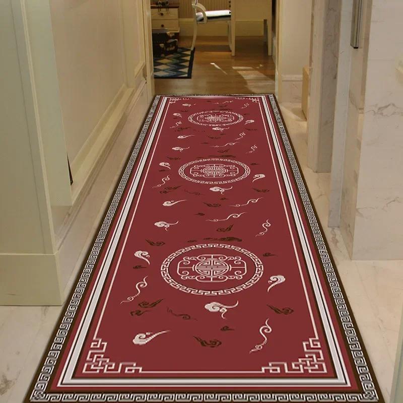 

Простой длинный ковер для коридора, ковер для прихожей, прохода для дома, офиса, лестницы, ковер для спальни, кухни, напольный коврик, декоративный вход Customized size