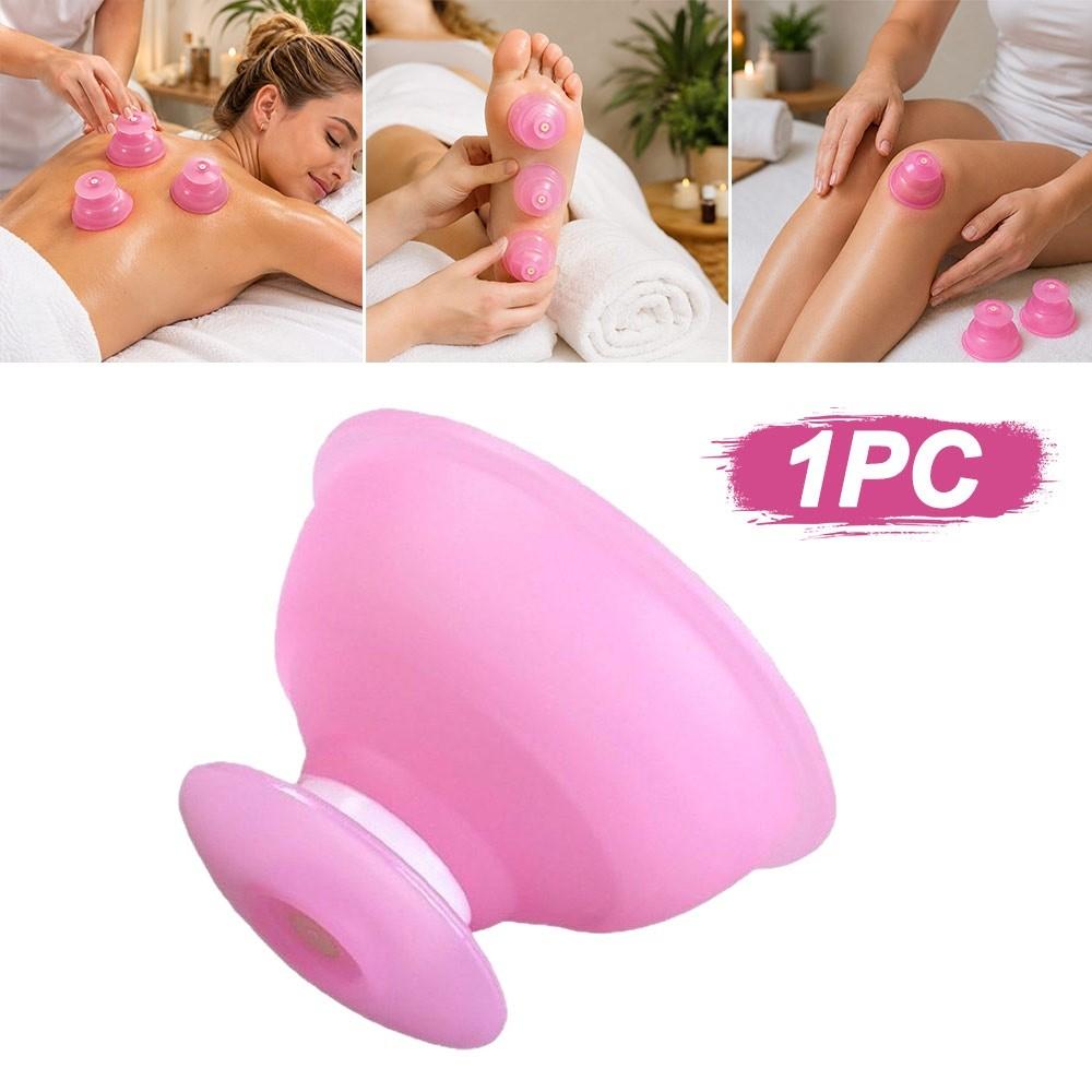 Silicone Body Cup Massager Scraping Vacuum Cupping  for Skin Lifting Body Slimming