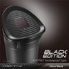 Carmate DZ526 Car Ashtray, Smokeproof Type, Drink Holder Type, Solar, LED Included, Carbon Style