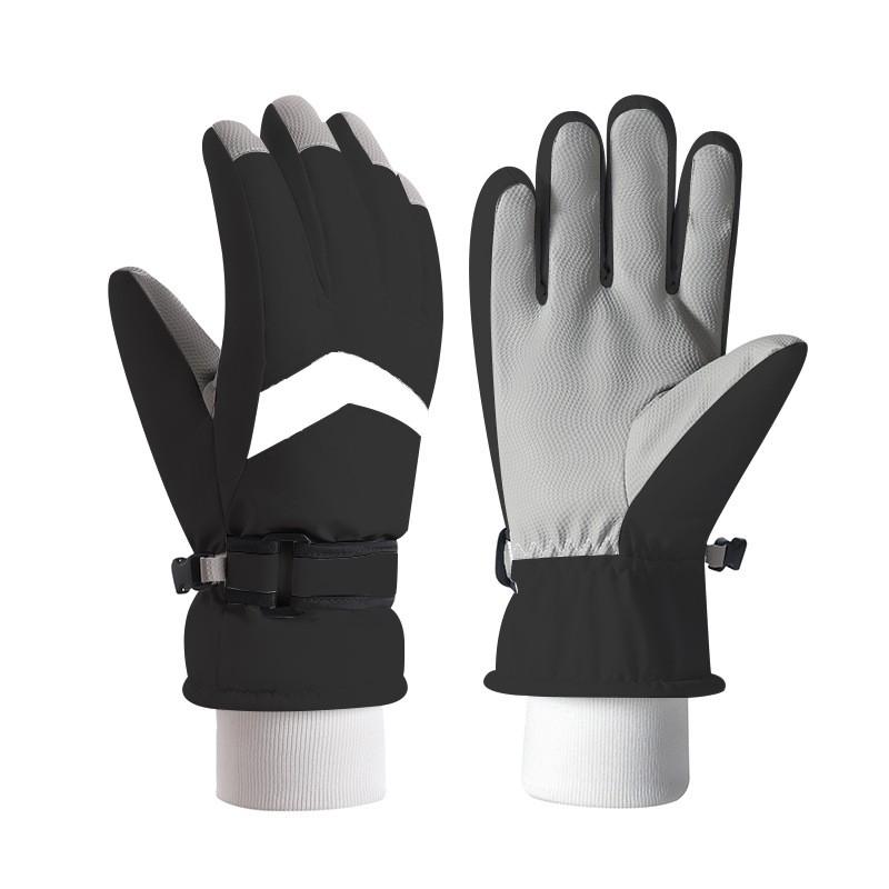 Winter Warm Ski Gloves Women Men Touchscreen Windproof Waterproof Outdoor Cycling Snowboarding