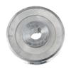 Pour les marchés internationaux Poulie de moteur en aluminium Poulie de type A Poulie pour montages mécaniques Diamètre de la poulie 97 mm Largeur de la clavette 8 mm