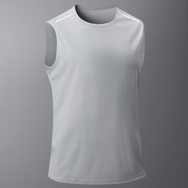 Men's Summer Outdoor Quick-Dry Sleeveless Fitness T-shirt