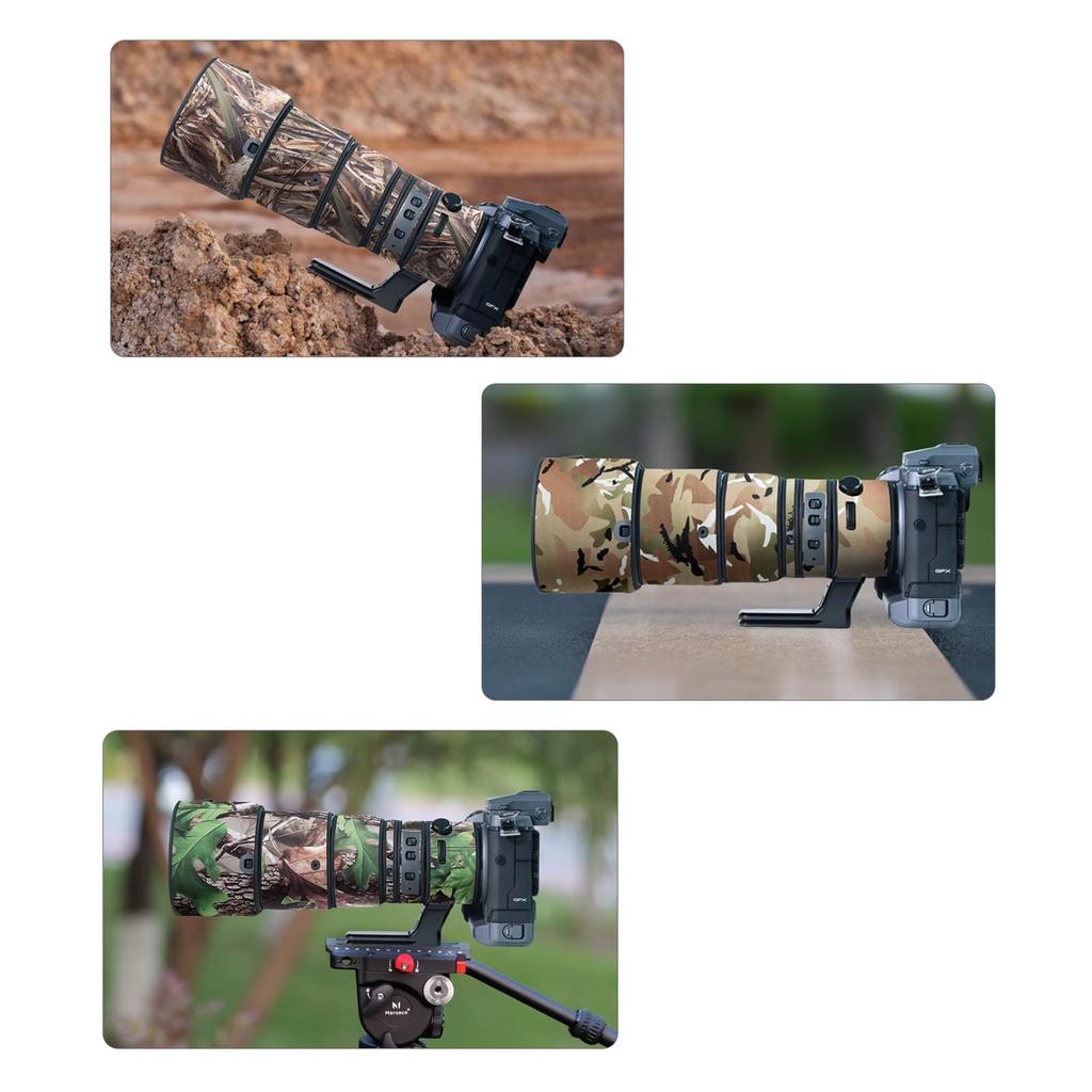 COMEOXO Sigma Lens Cover Waterproof Material Lens Protection Cover for Sigma 500mm DG DN OS Telephoto Lens Coat Lens Camouflage Protective Cover