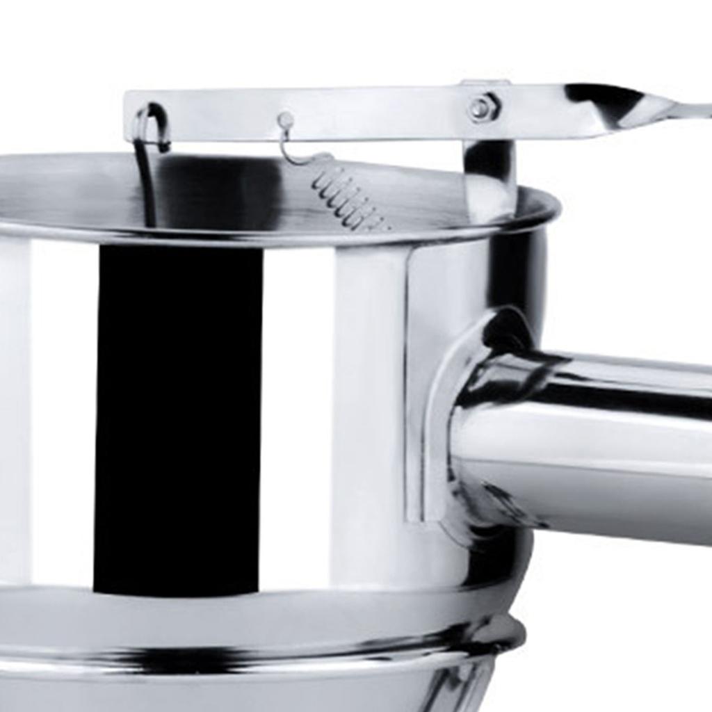 Edelstahl Pfannkuchenteig Spender Trichter Große Kapazität Konischer Trichter mit Gestell