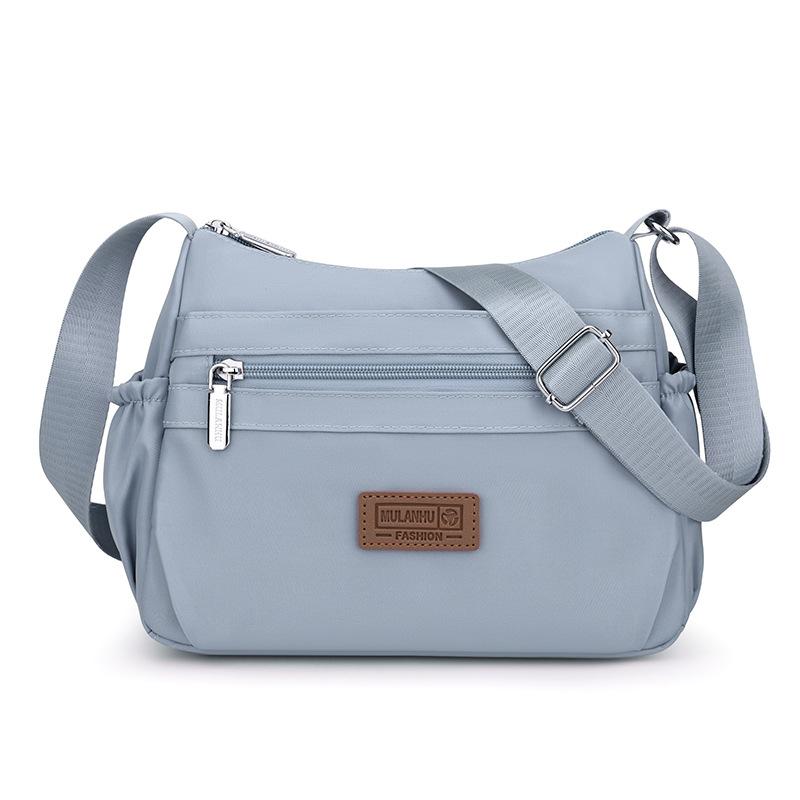 Borsa Quadrata Piccola Borsa Mamma Borsa da Donna Multistrato Leggera Grande Capacità Borsa a Spalla a Tracolla