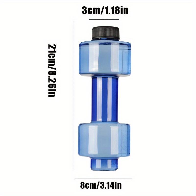 2 PIEZAS Mancuerna casera para fitness al aire libre auto-rellenable-Peso ajustable Mancuerna portátil para entrenamiento
