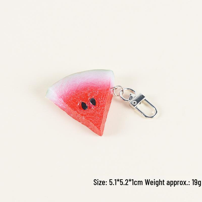Erdbeere Obst & Gemüse Schlüsselanhänger Anhänger - Niedliches Kreatives Spielzeug & Studentengeschenk