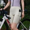 Womens Cycling Shorts Pockets Butt Lifting Breathable Biking Outdoor Sports