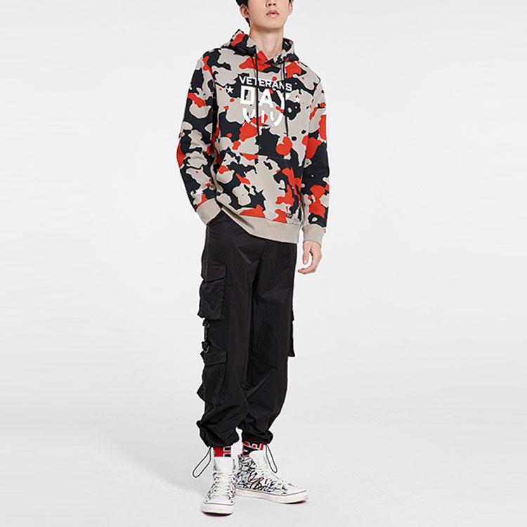 Li Ning Basketball Series Pullover Hoodie Men Hoodies Black Gray Red AWDQ057-2