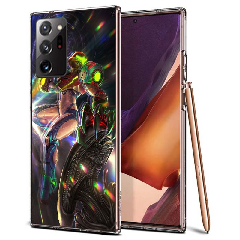 Game M-METROID Phone Case for Samsung A55 A35 A25 A15 A07 A05S A16 A17 A26 A36 A37 A56 A57 Galaxy Note 20 10 A50S A71 A51 A31 A3