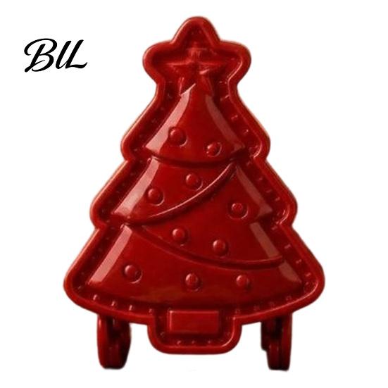 Plastik-Teigpresse Weihnachtliche Handkuchenform, Gebäck-Handmade ordentlich geschnittene Ausstecher für DIY-Feiertagsleckereien