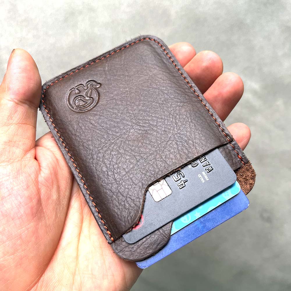 Slim Leather Mens Card Holder Wallet Credit Card Leather Card Case Sleeves