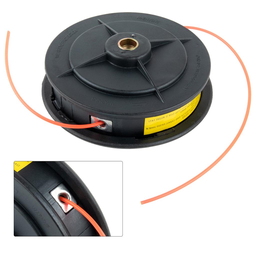 Bump Feed Trimmer Head Brush Cutter Trimming Hedges UMK Straight Shaft Trimmers Or Brush Cutters Wear Resistant