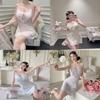 Ice Silk Summer Nightgown For Women Breathable Sleeveless Sleepwear Home Comfort