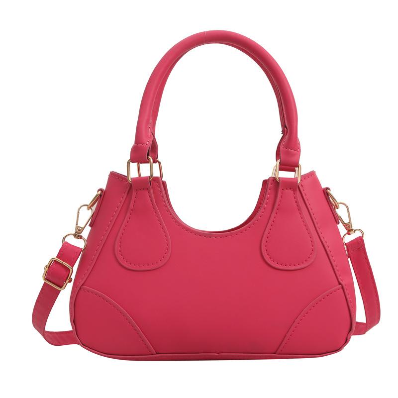 French niche design handbag women's 2024 new trendy texture shoulder bag fashionable versatile foreign style messenger bag