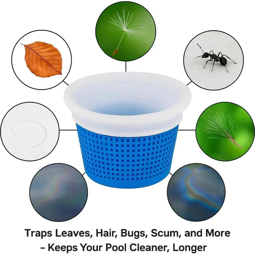 Swimming Pool Skimmer Socks Home Appliance Nylon Mesh Filters Baskets Skimmers Swimming Pool Cleaning Tool Accessories
