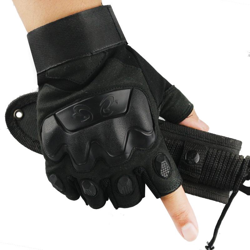 Tactical Half Finger Gloves Men's Outdoor Riding Mountaineering