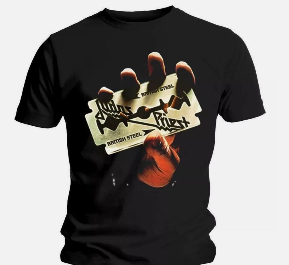 Judas Priest British Steel Heavy Metal Men TShirt M L 2345XL Unisex T-Shirt XXXXL