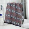 China Colored Jacquard Pure Cotton Four-Layer Gauze Bath Towel Men Women Extra-Large Adult Beach Towel Soft Absorbent