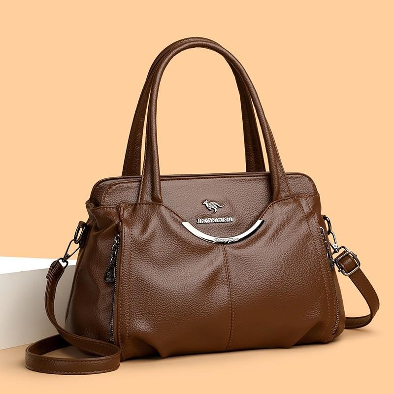 Large Capacity Single-shoulder Crossbody Bag for Middle-aged Mothers in Handbag Form