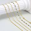 Waterproof Layered Link Chain Anklets Bracelet for Women, Gold Plated Foot Leg Anklets Summer Boho Beach Jewelry Adjustable
