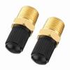 2Pcs 1 8  NPT MPT Brass Air Compressor Tank Fill Valve