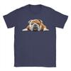 Bulldog Chill Pose English Bulldog T Shirt Adult Vintage Cotton Tshirts Summer Crew Neck Hipster Tees Pattern Plus Size Tops