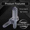 A34R 2Pcs 7 Flute Countersink Drill Bit Set Hex Shank Chamfer Countersink Drill Bit Deburring Cutter Woodworking Tool