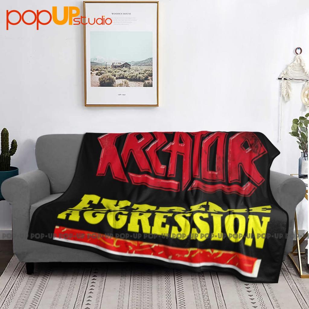 Kreator Extreme Aggression Ultra-Soft Blanket Quilt Winter Sofa Cover Bed Covers
