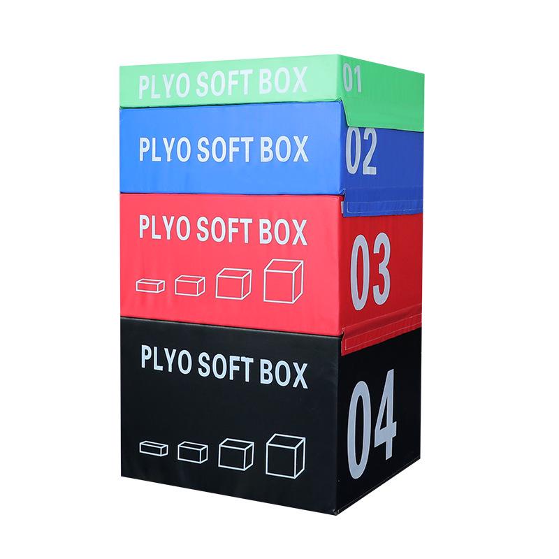 Soft 4-in-1 Vaulting Box for Kids' Fitness Training