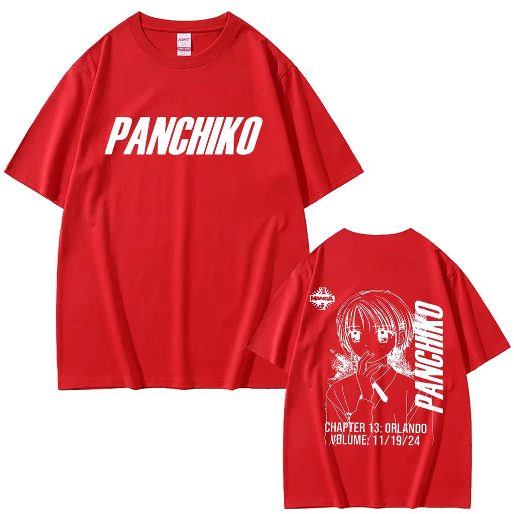 Rock Band Panchiko DEATHMETAL Grafik T-Shirt Herren Damen Vintage Gothic Punk T-Shirts Herren Freizeit Oversized T-Shirts Streetwear