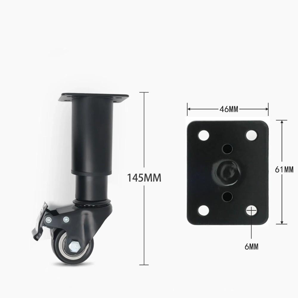 Adjustable Table Wheels Brake Belts Furniture Support Legs Durable Furniture Foot  Sofas