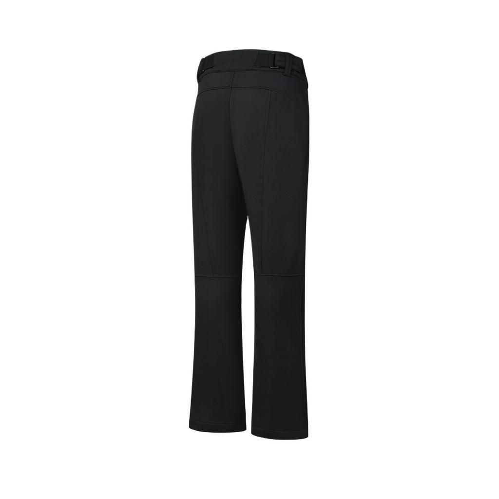 FILA Ski Series Knitted Warm Fleece Ski Pants Women bottoms Black A11W446602F-BK