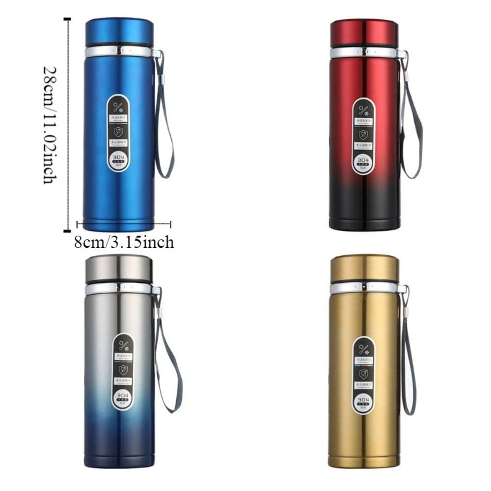 Stainless Steel Vacuum Flask 1000ML Insulated Water Bottle Practical Thermos Bottle  Camping