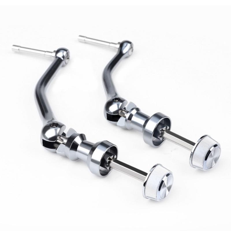 Fishing Reel Arms Grip Hex Shaft Rod Designed Fit for Most Fishing Spinning Reel