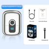 New Shaver Mini Digital Display Bearer Rechargeable Washable Car Small Steel Cannon Electric Razor Men's Portable Electric Razor