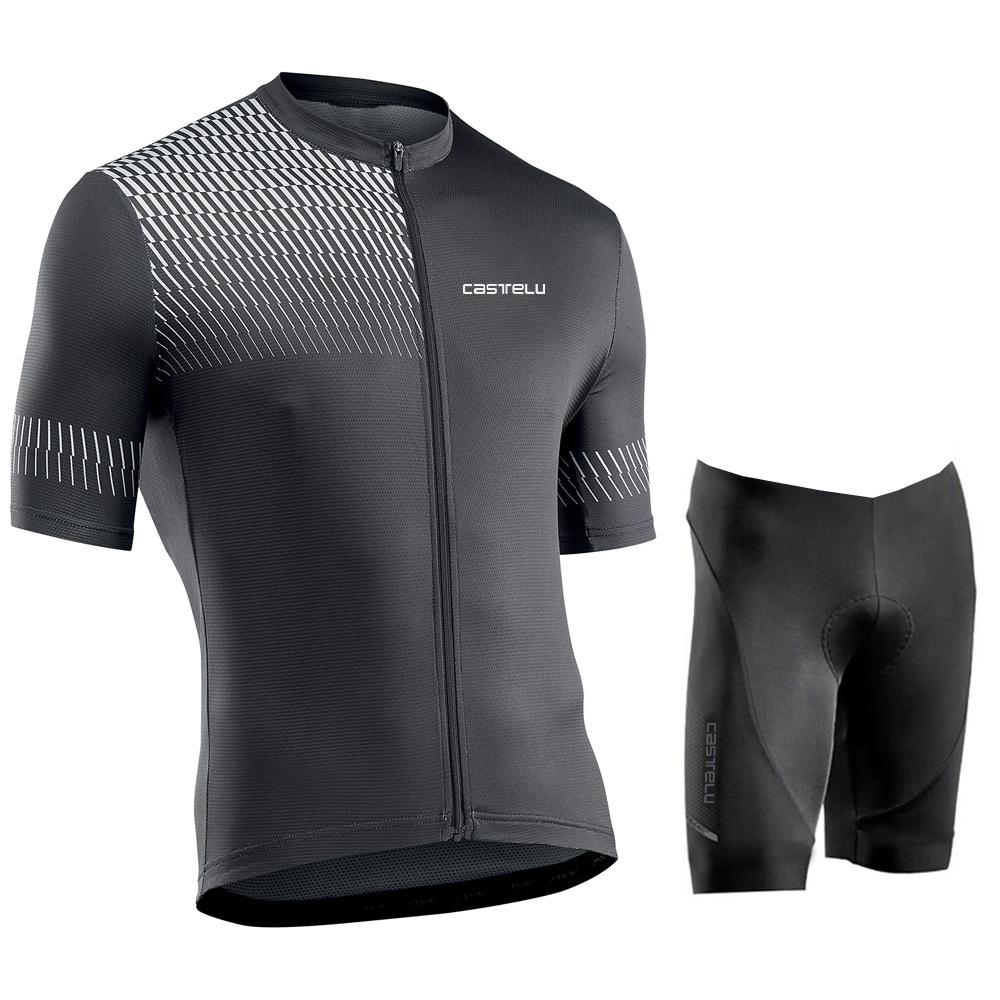 2026 Men's Road Bike Wear Racing Clothes Breathable Cycling Jersey Set - Ropa Ciclismo Maillot  Summer Breathable Cycling Suit Set