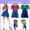 Moterų Super Mario Bros Luigi Kostiumas Su Kvėpuojančiu Spandexu Ir Išskirtiniu Meistriškumu
