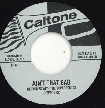 

7inch Record HEPTONES, THE SUPERSONICS / TOMMY M - Ain t That Bad / Ska Jam RF427 Caltone/Reggae 2024 Switzerlan Reggae, Ska & Dub