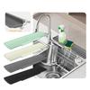 Kitchen Sink Splash Guard, Faucet Mat Splash Catcher, Handle Drip Catcher Tray, Multipurpose for Kitchen Dish Drying Mats Sponge