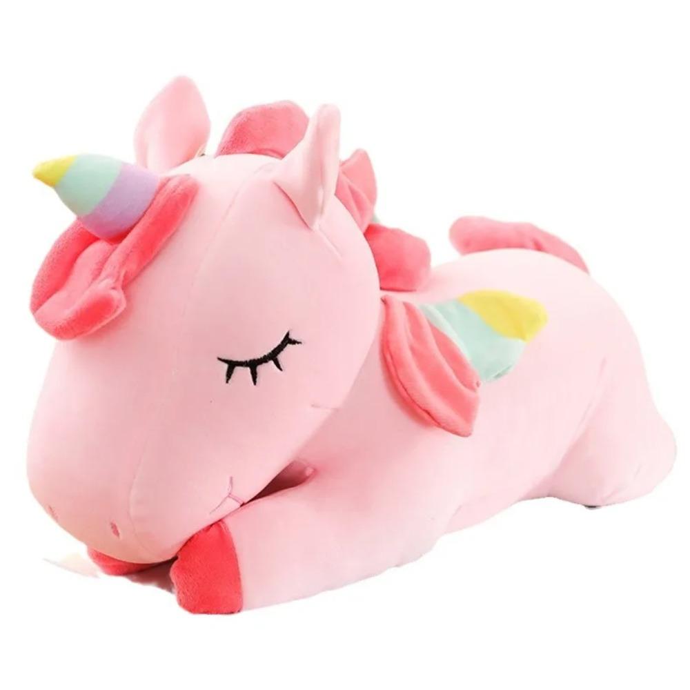 25/35cm Kawaii Obří Jednorožec Plyšová Hračka Měkký Vycpaný Jednorožec Měkké Panenky Zvíře Kůň Hračky Pro Děti Dívka Polštář Narozeninové Dárky