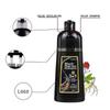 Meidu Botanical Herbal Hair Color Shampoo 500ml In Black