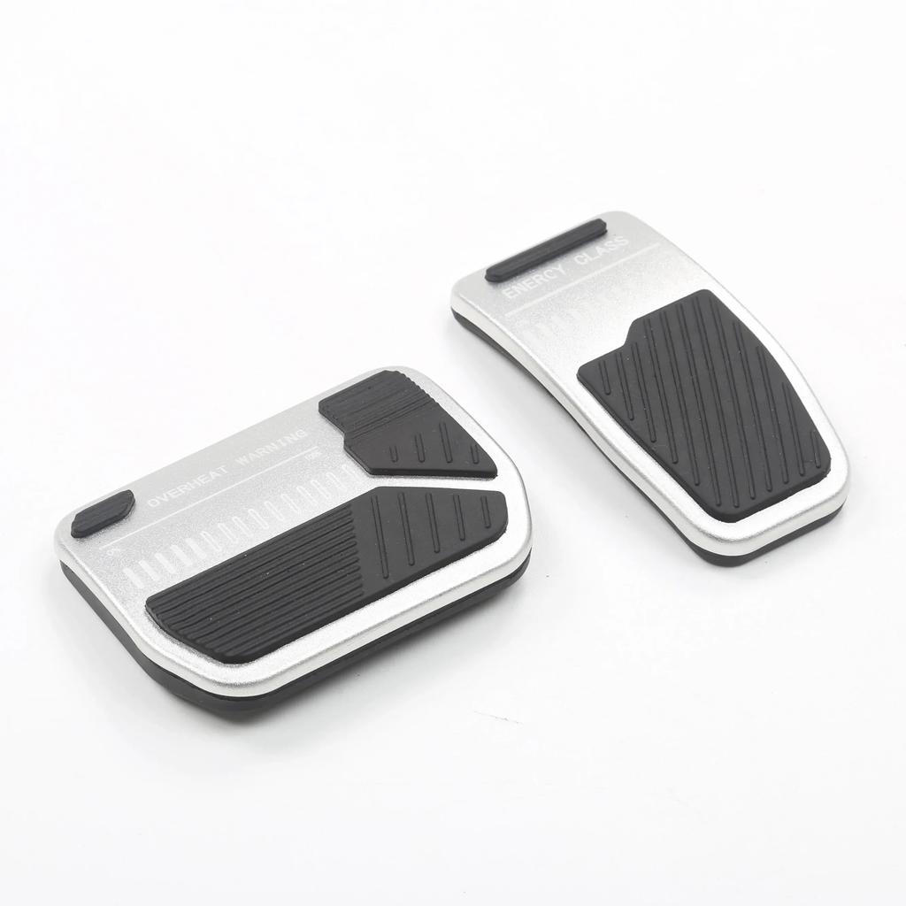 Für Tesla Model 3/Y/3+/Y Juniper 2017-2025 Pedalabdeckung Aluminiumlegierung Fußpedalauflagen Gaspedal Bremsipedale Abdeckung