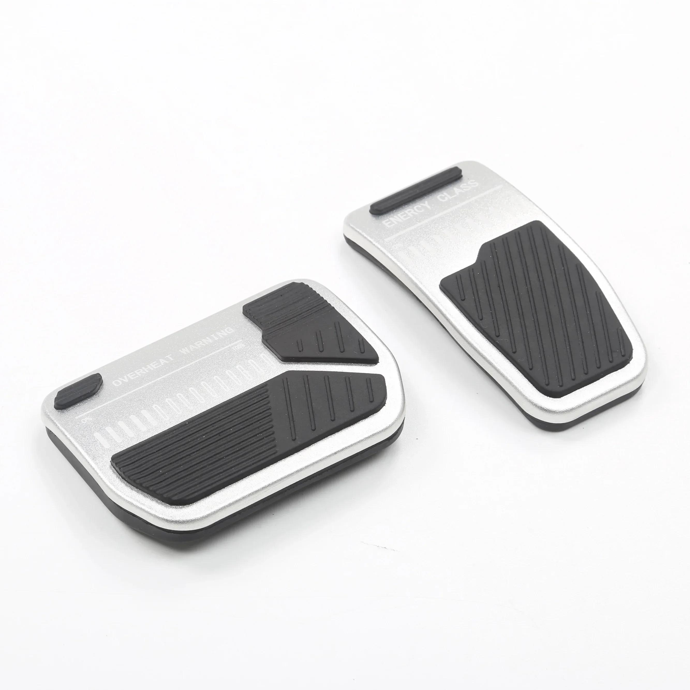 

For Tesla Model 3/Y/3+/Y Juniper 2017-2026 Pedal Cover Aluminum Alloy Foot Pedal Pads Accelerator Gas Fuel Brake Pedals Cover