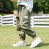 Kinder Baby Sommerhose Junge Lockere Haremshose Baumwolle und Leinen