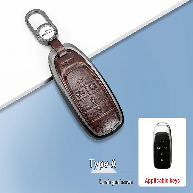 Compatible Key Cover for GAC Trumpchi Aion Models: LX, 630, IA5, Aions, VY - Protective Shell with Buckle