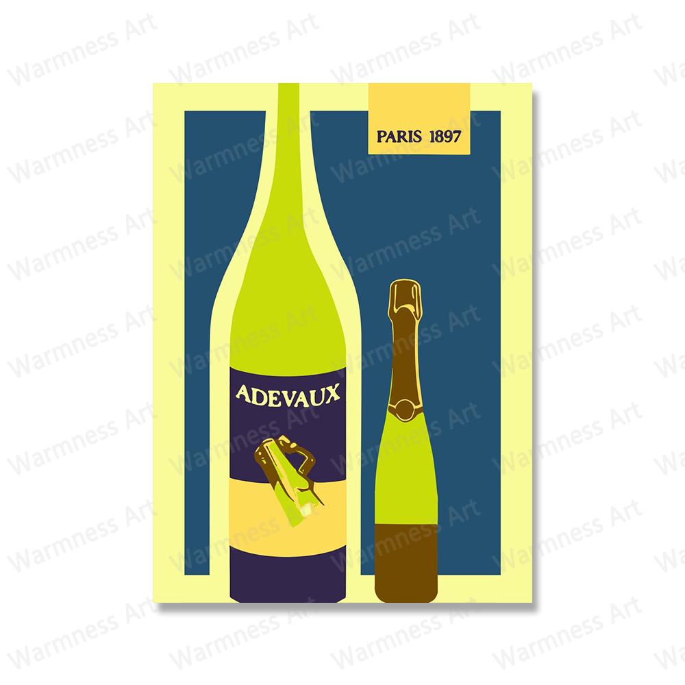 

Забавные кошки пьют красное вино плакат классическая реклама алкоголь шампанское холст картины принты для гостиной домашний декор картина 21x30cm No Framed