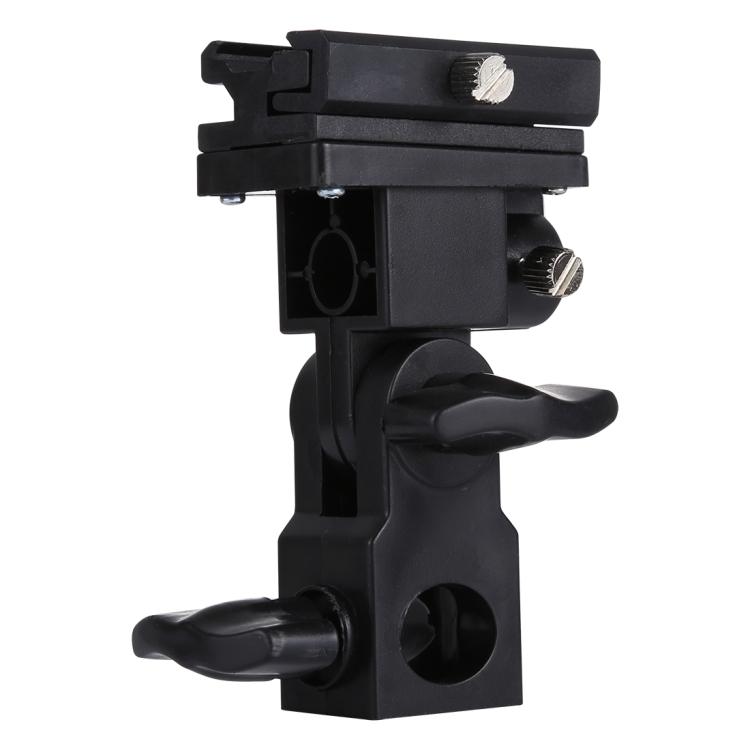 B Type Flash Light Stand Bracket(Black) чёрный
