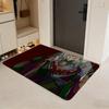 Anime T-The Morose Mononokean Floor Mat Flannel Door Mat Non-Slip Absorbent Washable Indoor Home Rug